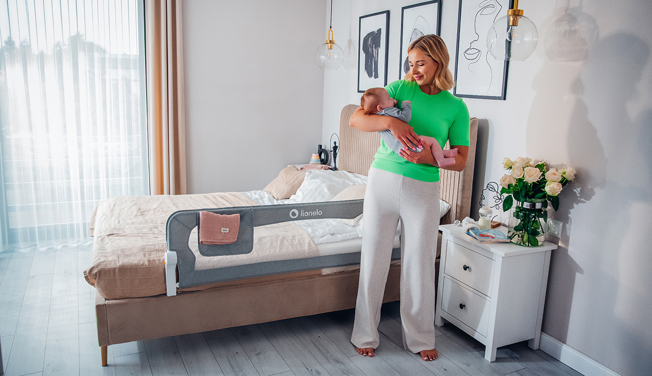 Zabezpieczona barierka Lionelo Eva